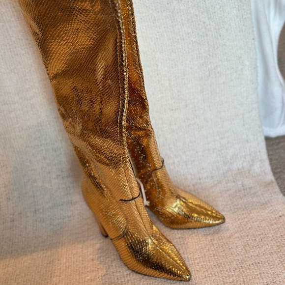 Marc Fisher Giancarlo Boots size 5 - Picture 2 of 6